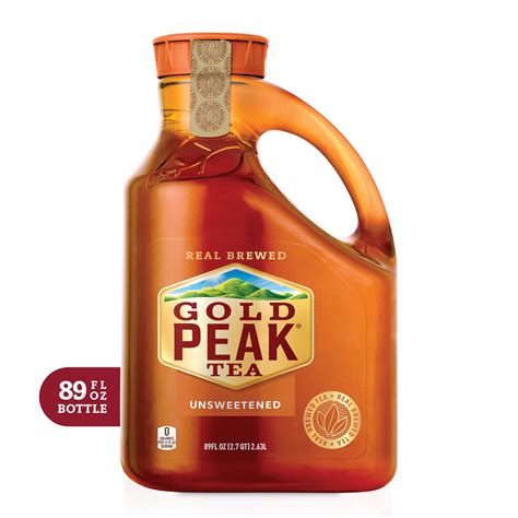 Gold Peak Unsweetened Black Iced Tea Drink 89 Fl Oz