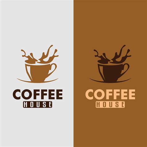 Set Coffee Corner Logo Design With Different Background Colors Modern