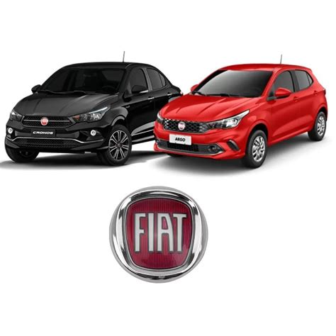 Emblema Grade Dianteira Linha Fiat Argo Cronos