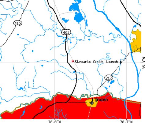 Stewarts Creek township, Harnett County, North Carolina (NC) Detailed ...