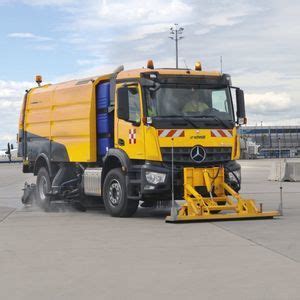 Airport Runway Sweeper Mfh Series Aebi Schmidt Holding Ag Truck