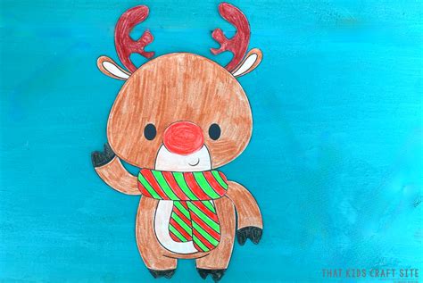 Reindeer Craft - A Christmas Papercraft - That Kids' Craft Site