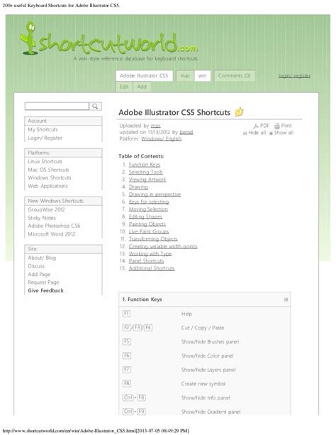 Adobe Illustrator Cs5 Instructions Taiasocal