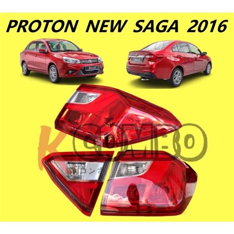 PROTON SAGA VVT 2016 2020 TAIL LAMP LAMPU BELAKANG Shopee Malaysia