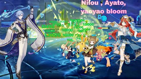 Yaoyao Is Too Broken Nilou Bloom Genshin Impact Abyss Floor 9