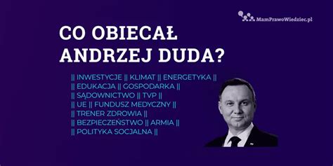 Andrzej Duda Wybrany Na Drug Kadencj Jakie Pogl Dy Ma Prezydent