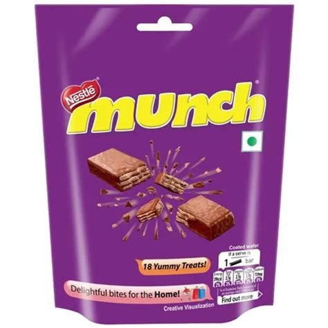 Nestle Munch Chocolate Coated Wafer Bar - Crunchy, is halal suitable | Halal Check