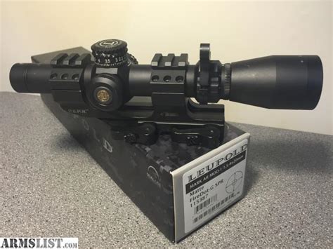 Armslist For Sale Leupold Mark Ar Mod 1 15 4 20 Firedot Spr 115387