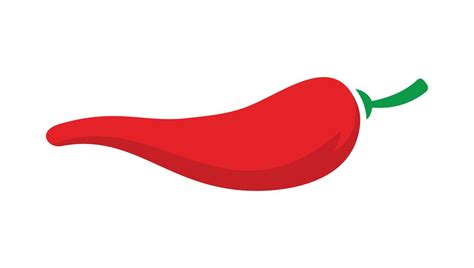 Spicy Chili logo icon vector Red Pepper logo template Free Vector ...