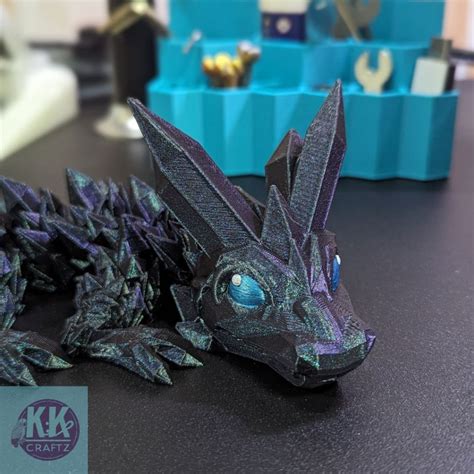 Baby Crystal Dragon Cinderwing3d 3d Printed Shopee Singapore