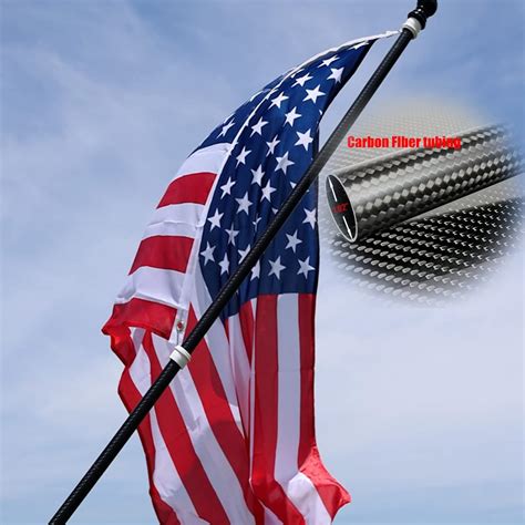 Amazon.com : YLMGO 6ft Heavy Duty Flag Pole Kit for American House