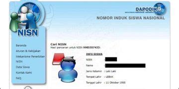 Lupa Nomor Nisn Begini Cara Cek Nisn Secara Online Artikel Blog