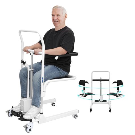 Electric Patient Lift Transfer Chair,Patient Lift Wheelchair for Home ...