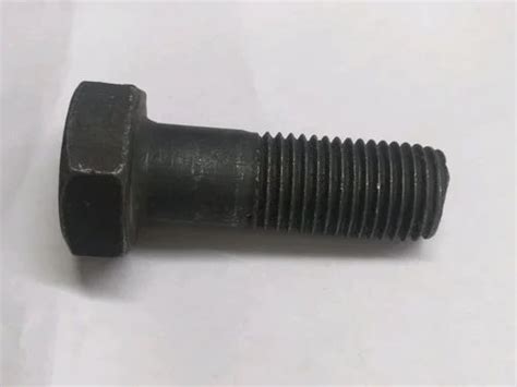 M12 12 Mm Mild Steel Hex Nylock Nut Bolt Black Oxide At Rs 135 Kg In