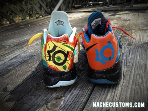 Nike Zoom Kd Iv What The Kd Customs By Mache