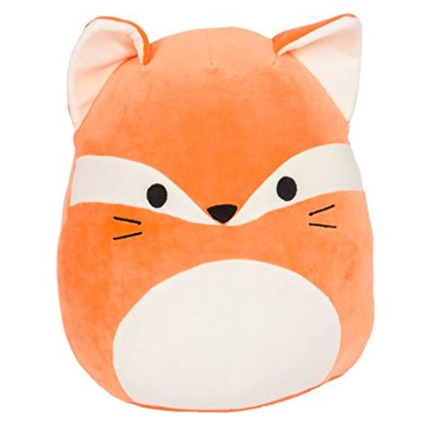 Kellytoy Squishmallow 8 Inch James The Fox Orange Super Soft Plush Toy