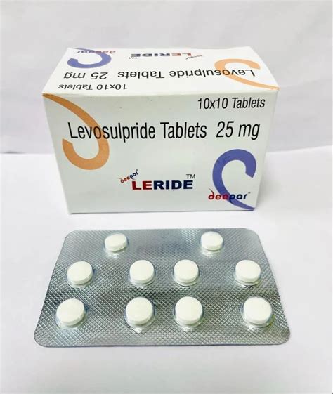 Leride Levosulpiride Tablets 25 Mg Deepar Prescription At Rs 62