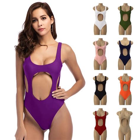 Buy Janememory Sexy Cross Halter Women Swimwear One