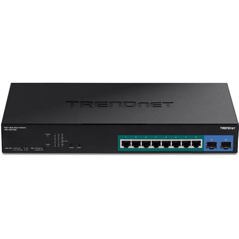 10 Port Gigabit Web Smart PoE Switch TRENDnet TRENDnet TPE 1021WS