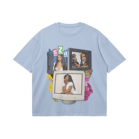 SZA Collage Graphic Tee CTRL Jhene Aiko Summer Walker Jorja Smith