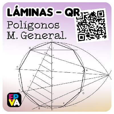 Lámina QR Polígonos Métodos Generales EPVA Educación Plástica y