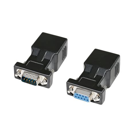 GetUSCart DTech RS232 DB9 To RJ45 Serial Adapter DB 9 Female To RJ 45