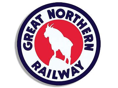 4" great northern railway logo sticker decal | eBay