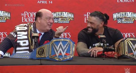 Roman Reigns And Paul Heyman Reference Cm Punks All Out Rant After