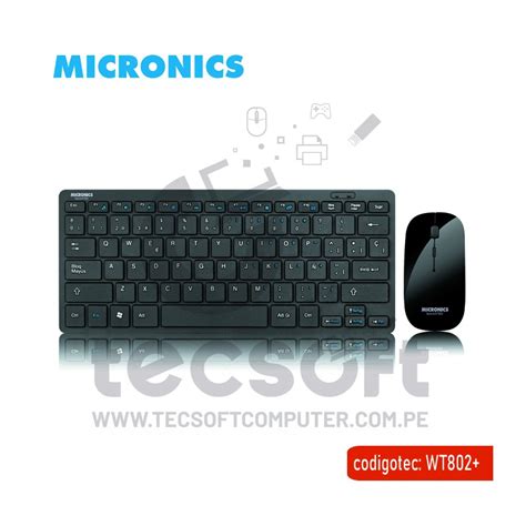 Kit Teclado Mouse Micronics Smarter Mic Wt