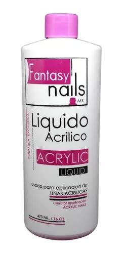 L Quido Acr Lico Mon Mero Fantasy Nails Oz Tapa Rosa