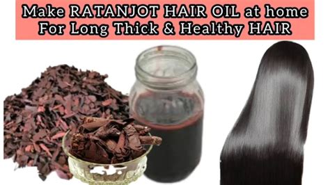 Home Made Ratanjot Hair Oil Alkanet Root Oil For Healthy Hair Magic