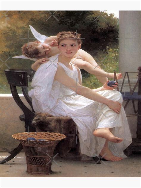 Lámina Fotográfica Trabajo Interrumpido William Adolphe Bouguereau De Lexbauer Redbubble