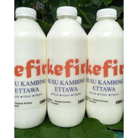 Jual Kefir Susu Kambing Etawa Kemasan 1 Liter Shopee Indonesia