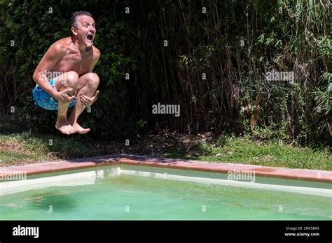 Man Catapulted Over Pool