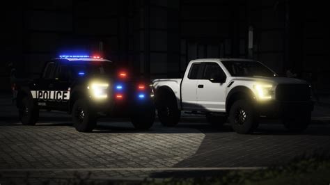 [els] Police And Civilian 2017 Ford Raptor [add On] Gta5