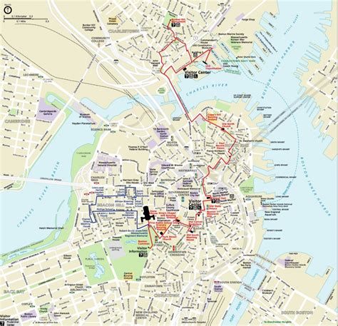 Printable Map Of Downtown Boston - Printable Maps