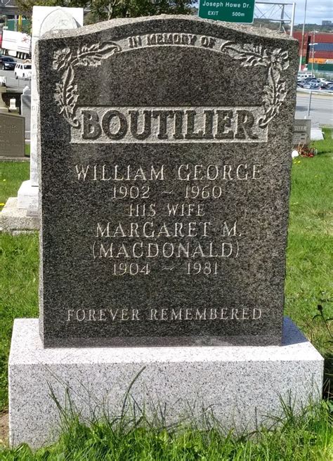 William George Boutilier 1903 1960 Find A Grave Memorial