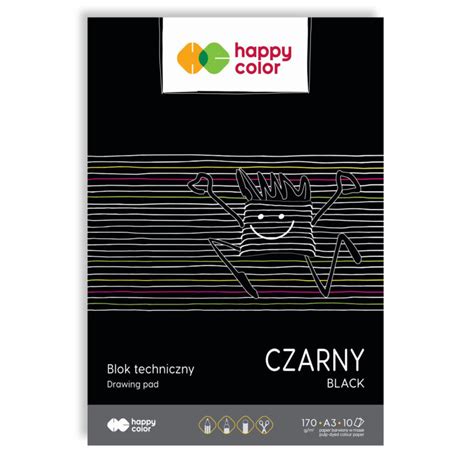 Techniczny Czarny Happy Color