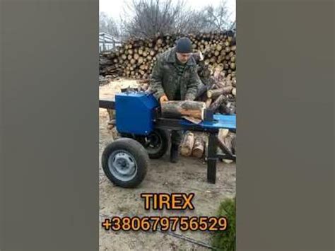Дровокол TIREX. Станица Луганская. - YouTube