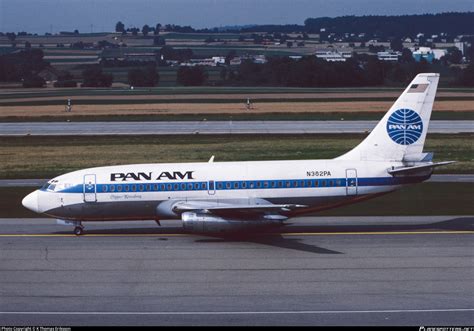 N382pa Pan American World Airways Pan Am Boeing 737 214 Photo By K