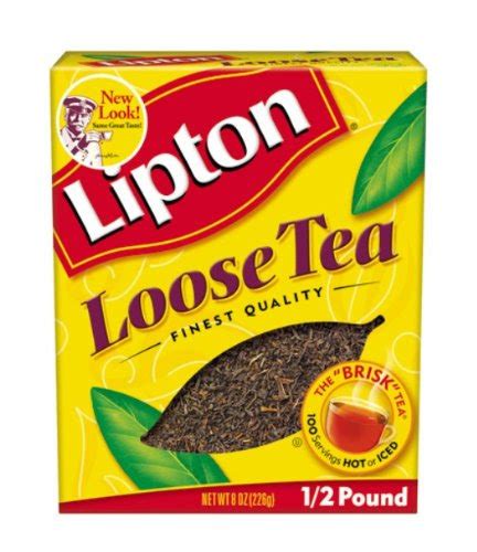 Lipton Black Tea, Loose, 1/2 pound Boxes (Pack of 6)