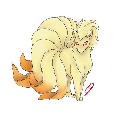 Beautiful Ninetales Ninetales Pokemon Pokemon Animals Beautiful