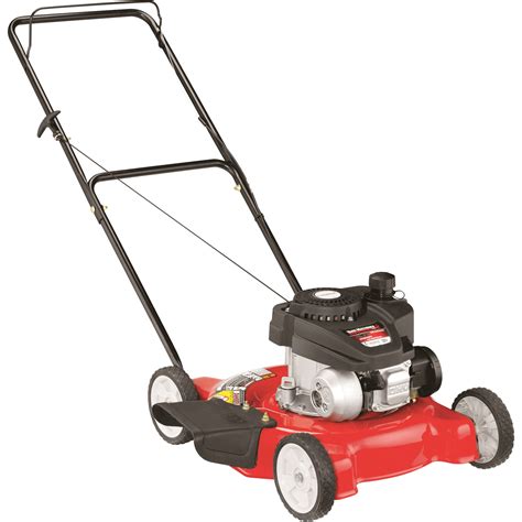 Yard Machines Push Lawn Mower — 140cc Powermore Engine 20in Deck