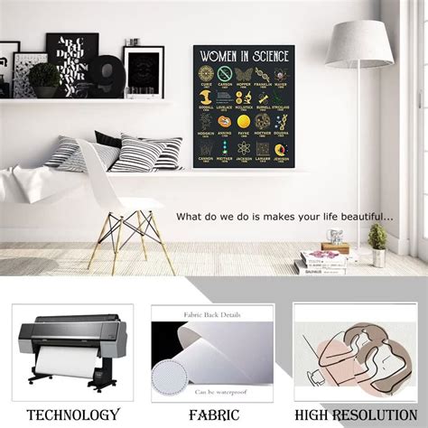 Youpinnong Lienzo decorativo para pared póster de conocimiento de