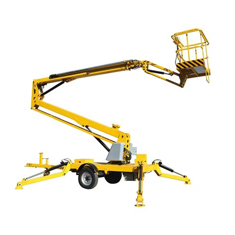 Articulating Boom Lift M Mobile Trailer Folding Arm Spider Boom Lift