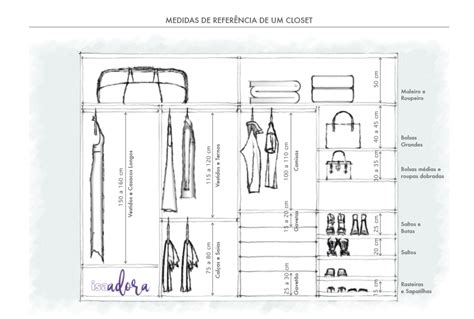 Medidas Projeto Closet Closet Design Layout Closet Dimensions