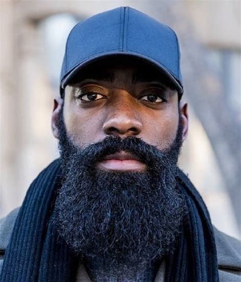 Black Men Full Beard Styles