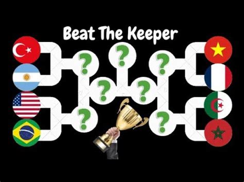 Marble Race Tournament Football Countries Beat The Keeper YouTube