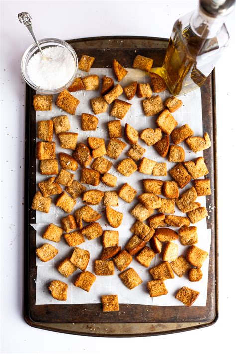 Air Fried Croutons Easy Fast Cheap And Delicious