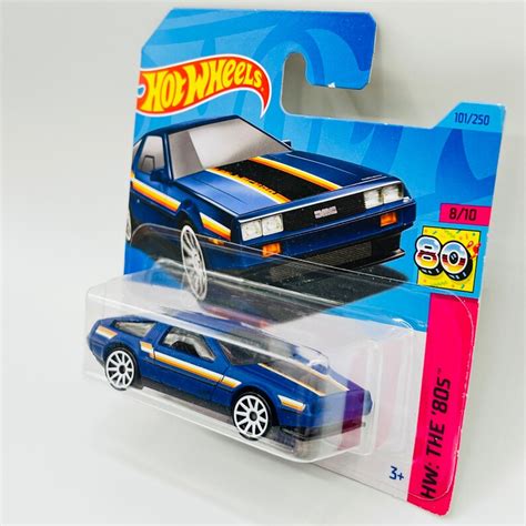 DMC Delorean Hot Wheels The 80 S Version Back To The Future Iconic Movie Vehicle Rare Vintage